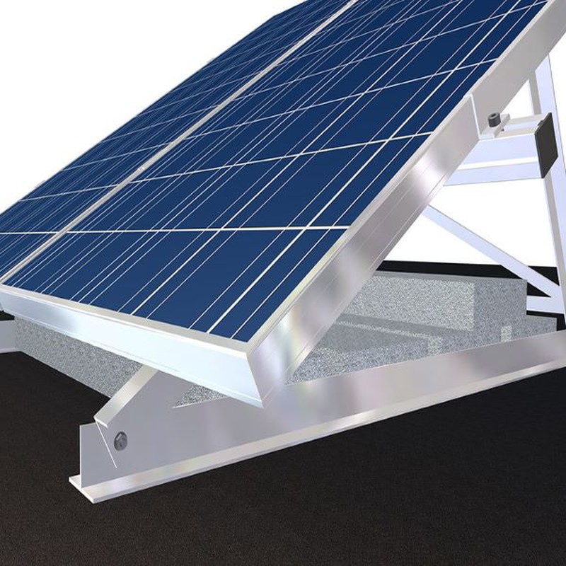 Best Flat Roof Solar Racking Detail Best Flat Roof Solar Racking Detail