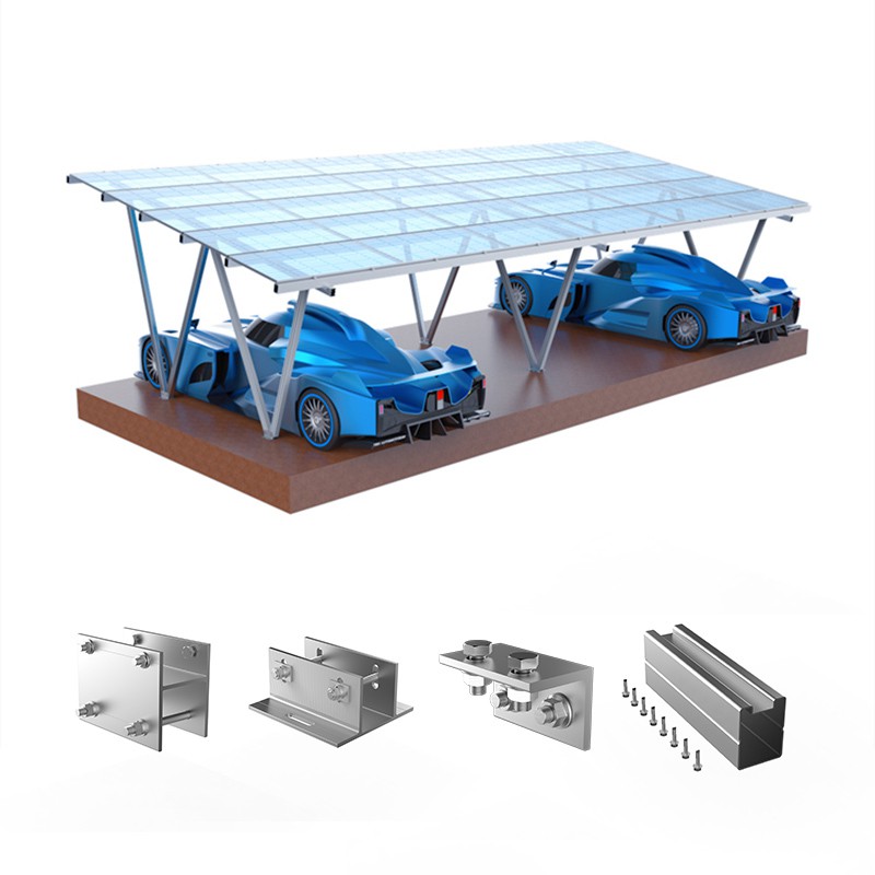 Solar Car Park Structure Model Solar Car Park Structure Model