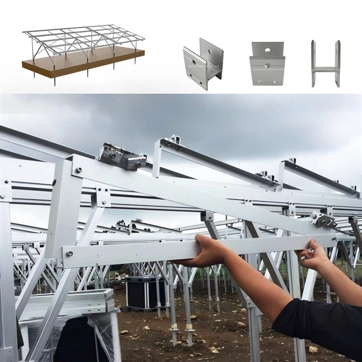 Solar Pv Ground Mount Structure_04