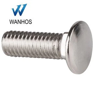 솔라 파워 캐리지 볼트 SUS304 A2 중국 스테인레스 스틸 고정 아연 공장