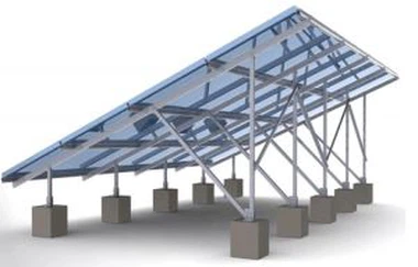 WH 알루미늄 PV 태양 광 마운트 그라운드