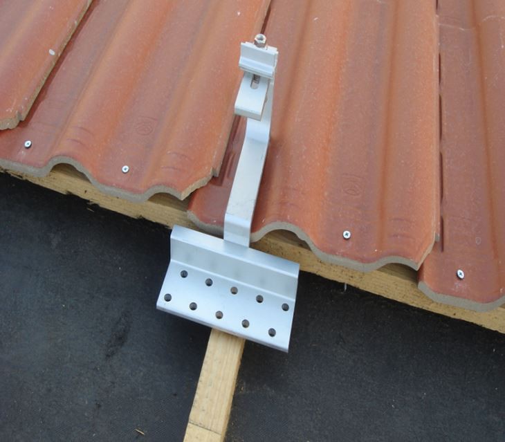 조정 가능한 PV 태양 광 지붕 설치