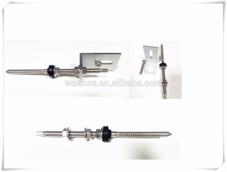 Hanger Bolt Solar Mounting For Metal Roof